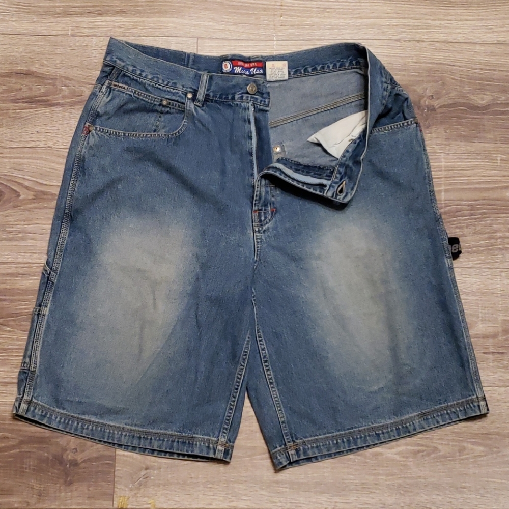 Y2K MECCA USA- 01' Jean shorts
